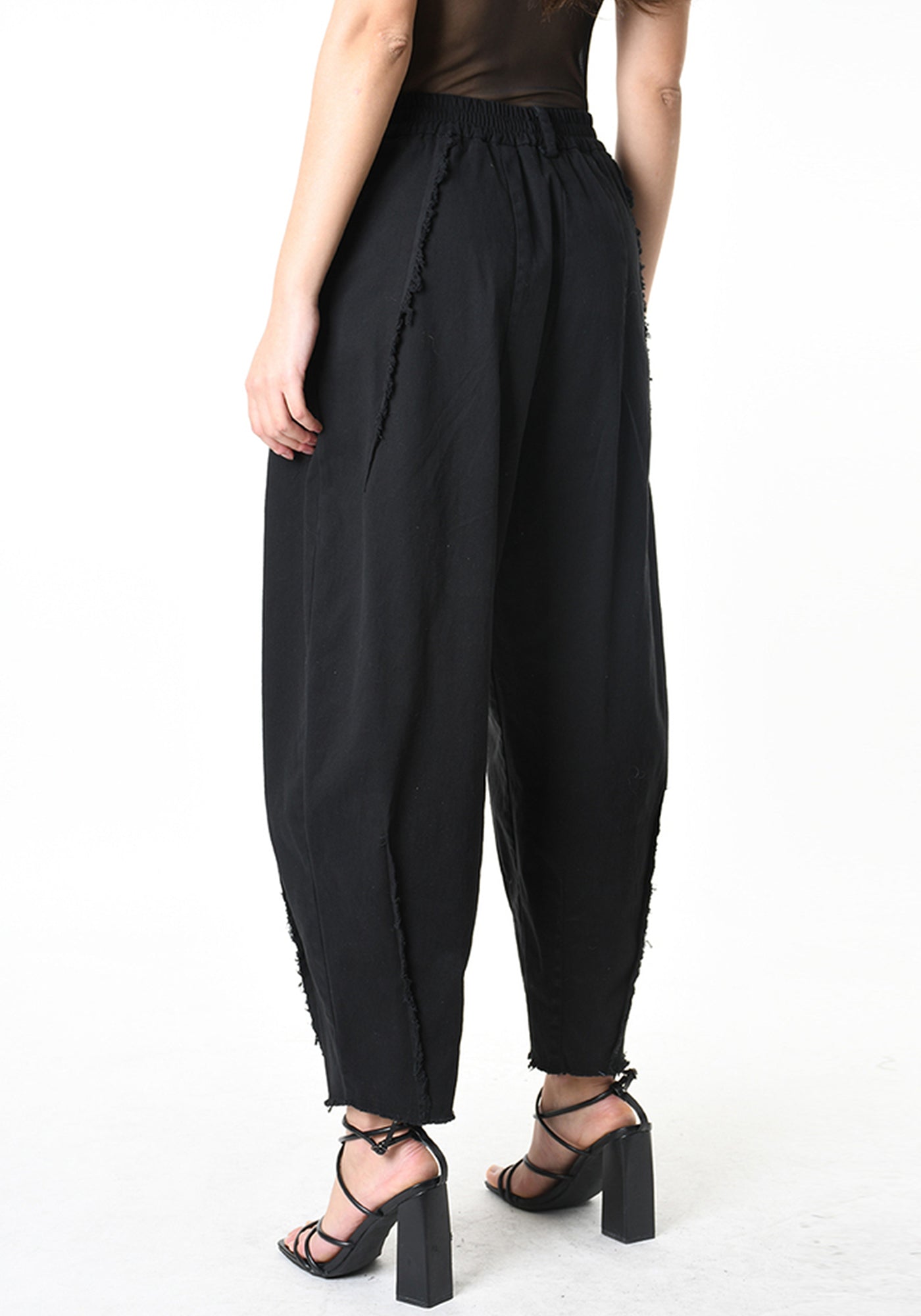 Tapered Balloon Leg Pants