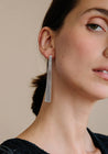 Sterling Silver Smooth Path Earrings | Multixply Jewelry