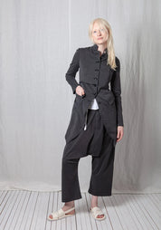 Stretch Tencel Transformable Penguin Coat