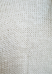 Cricket Over Knit High Neck Wool Sweater in OFF WHITE Only