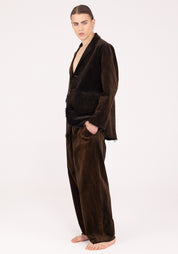 Oversized Corduroy Blazer Jacket