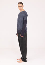 Wool Blend Layered Top
