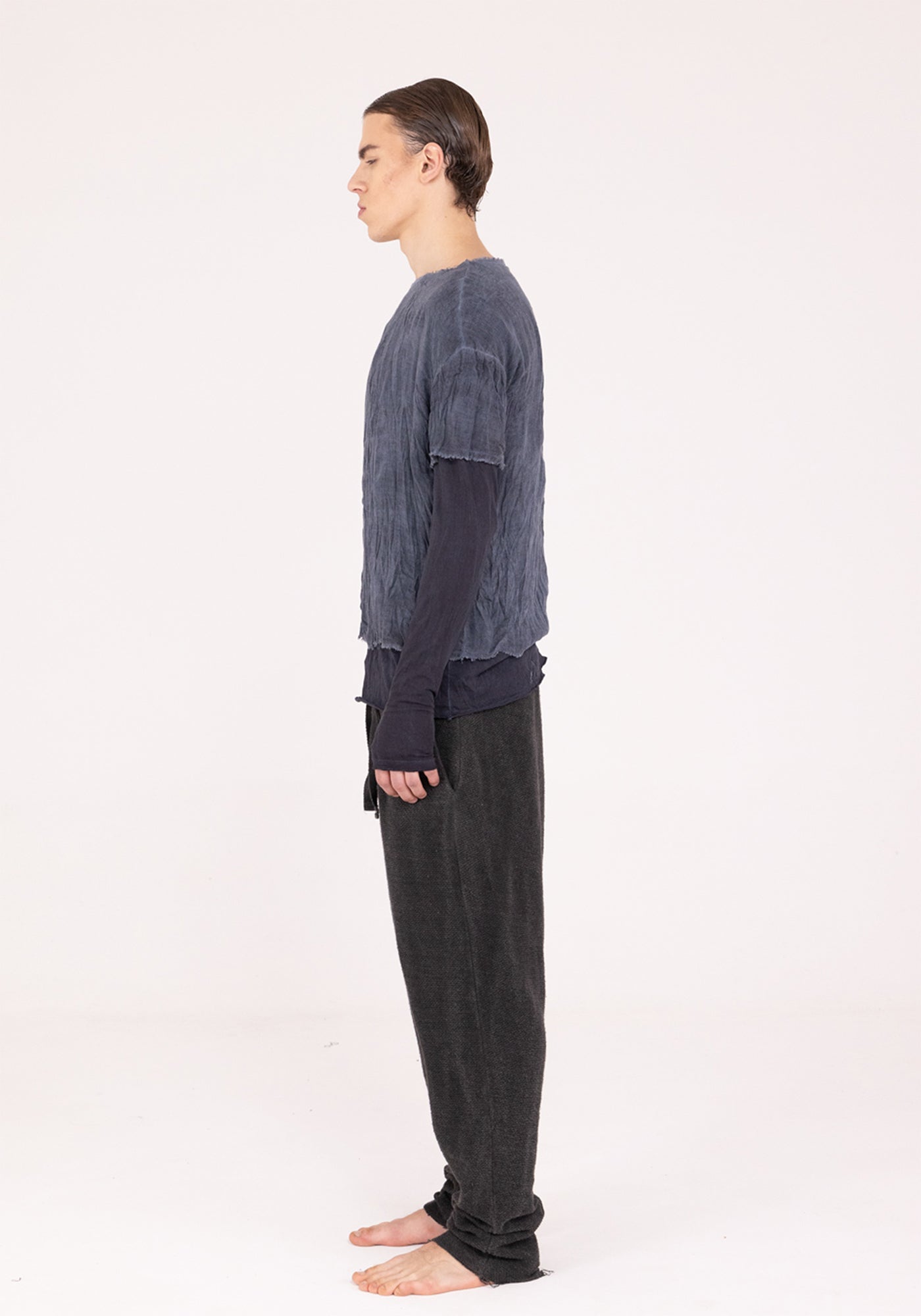 Wool Blend Layered Top