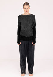Wool Blend Layered Top