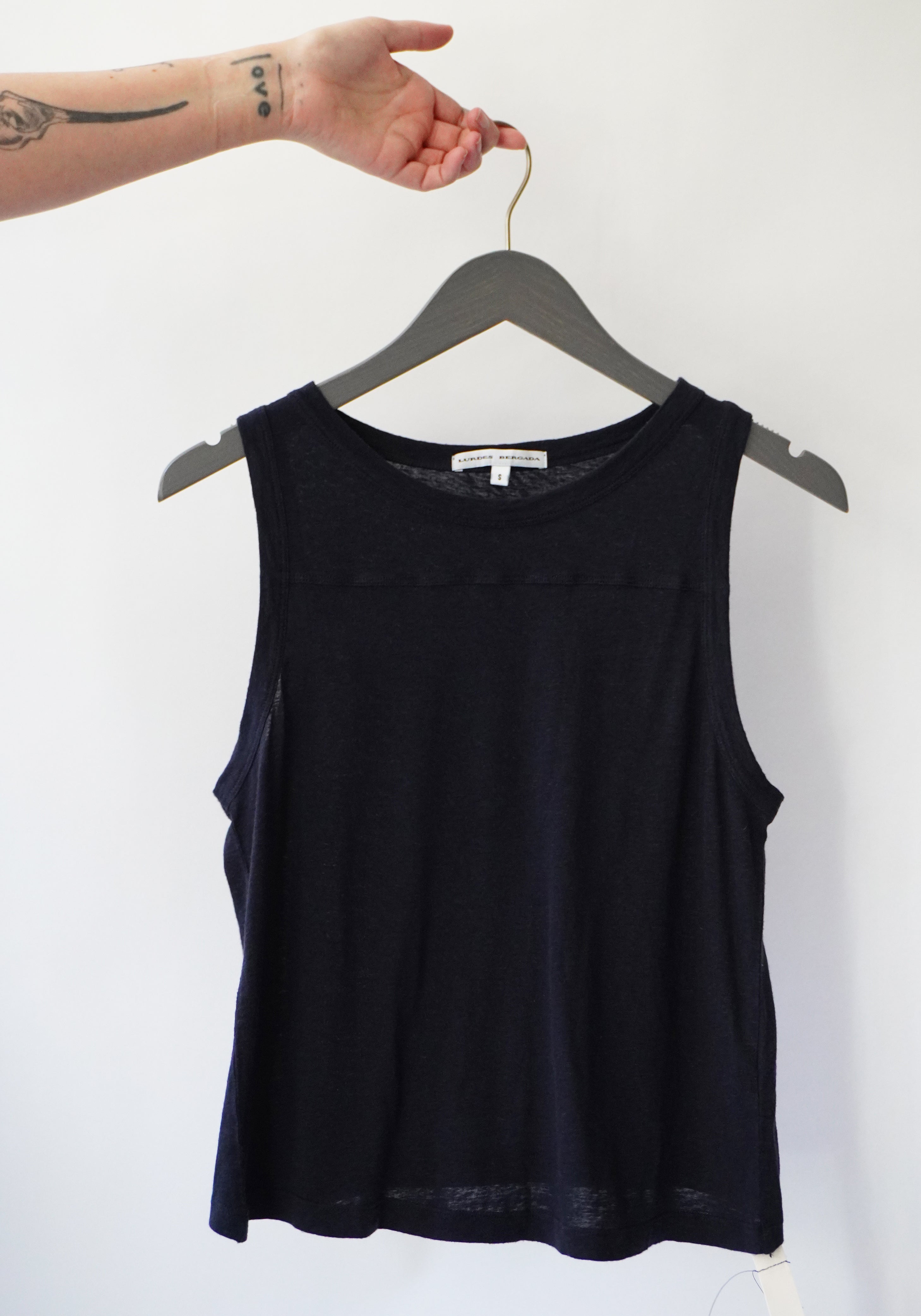 A-Line Tank in BONE, KHAKI or COAL