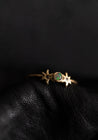 Acanthus Gold, Diamond, and Opal Stellar Ring