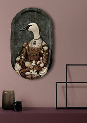 ibride Bianca Grande Theatre Ellipse Wall Tray